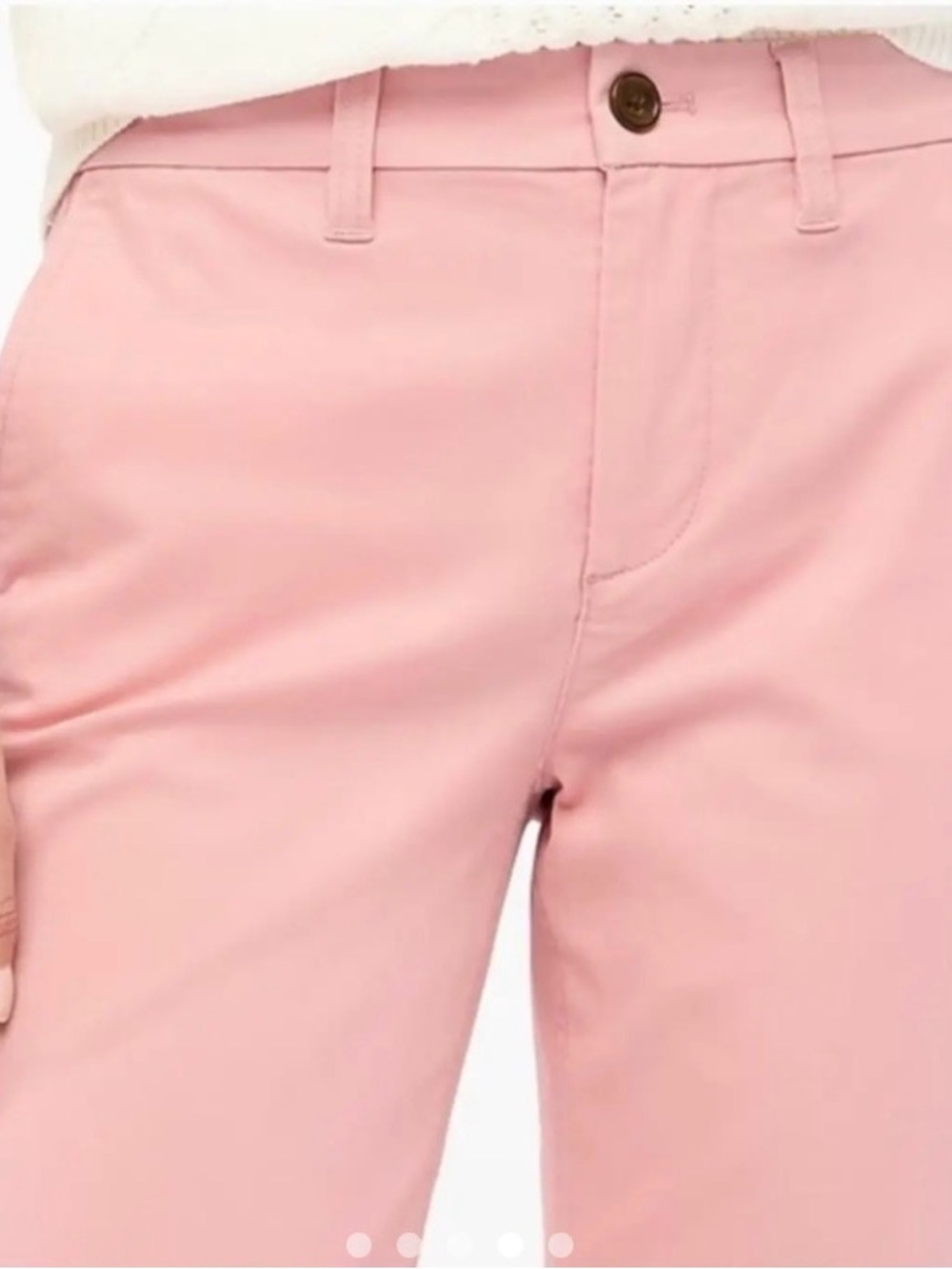 J. Crew High Rise chino pant dusty pink